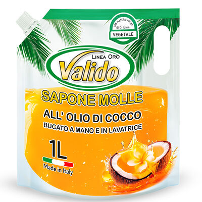 Valido Sapone Molle Gel Bucato 1 Litro