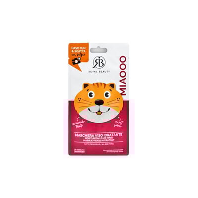 Royal Beauty Maschera Viso Idratante in Tessuto  - Gatto