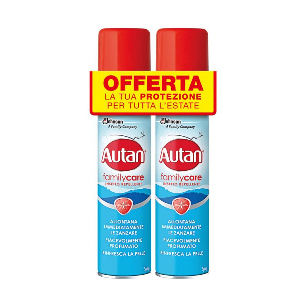 Autan Family Care Spray 100 ml 2 Pezzi, , large