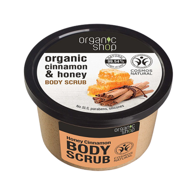 Organic Shop Body Scrub Miele e Cannella 250 ml