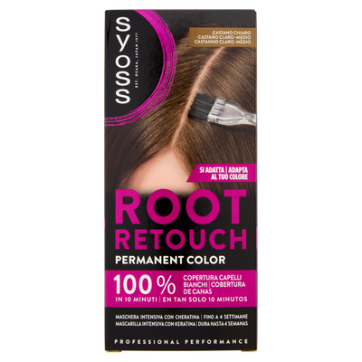 Syoss Root Retouch Permanent Color Castano Chiaro