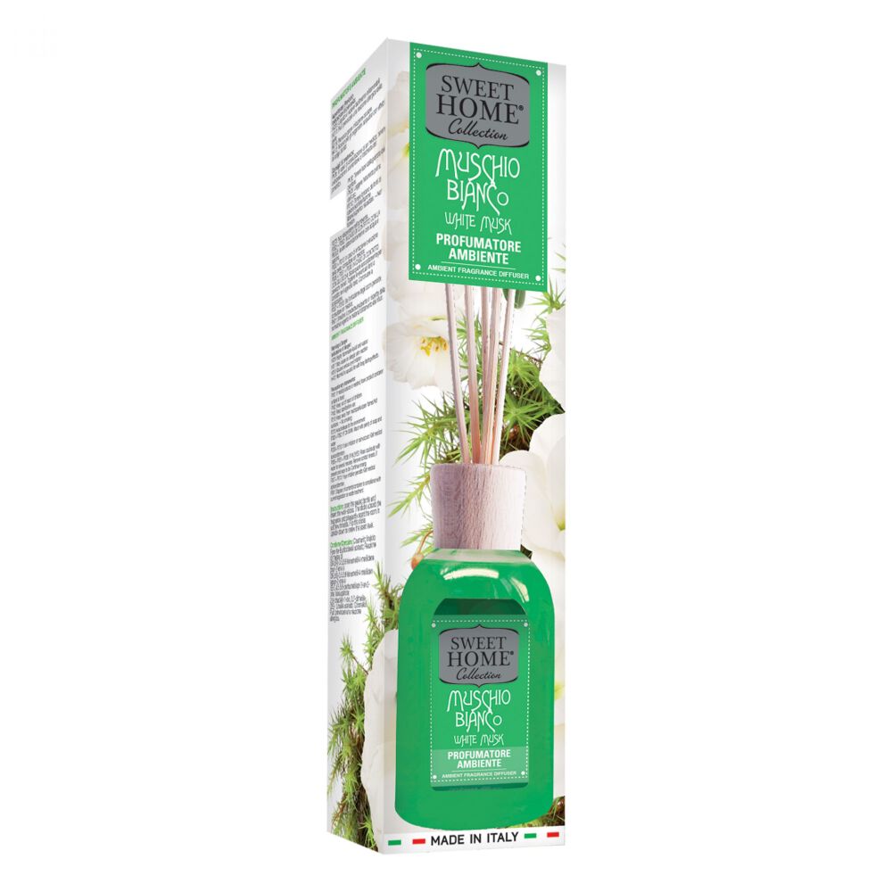 Sweet Home Profumatore Ambiente Muschio Bianco 100ml - -