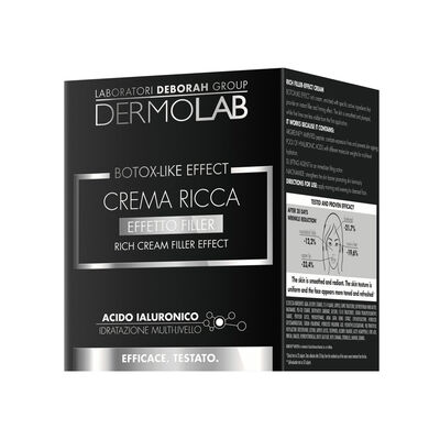 Dermolab Crema Ricca Effetto Filler Botox-Like Effect 50ml	