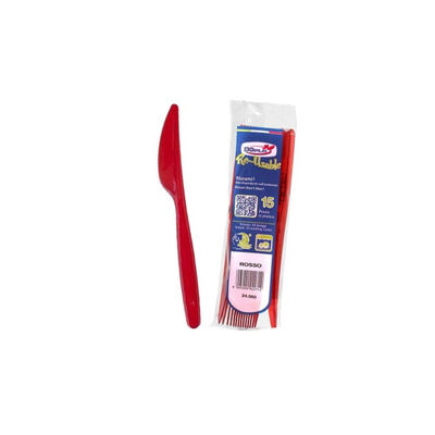 Dopla Coltelli Compact Rosso 15 pezzi	