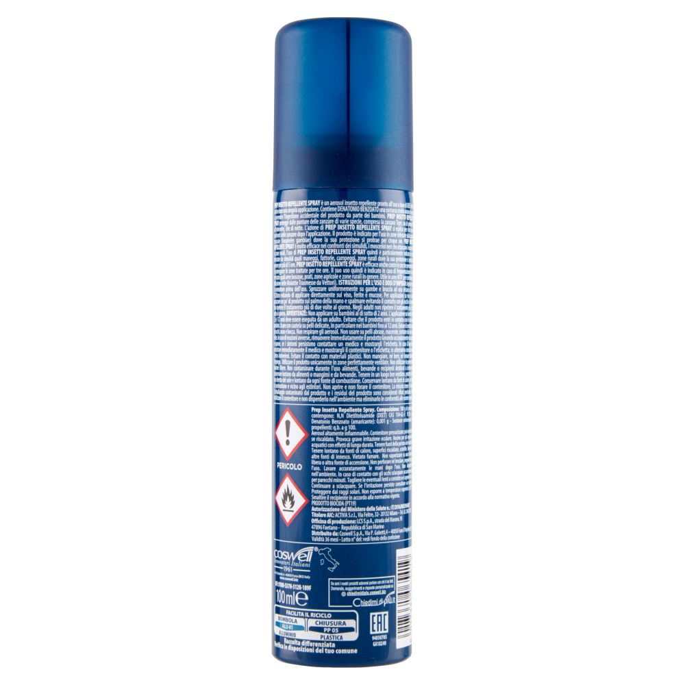 Prep Insetto Repellente Spray 100 ml, , large