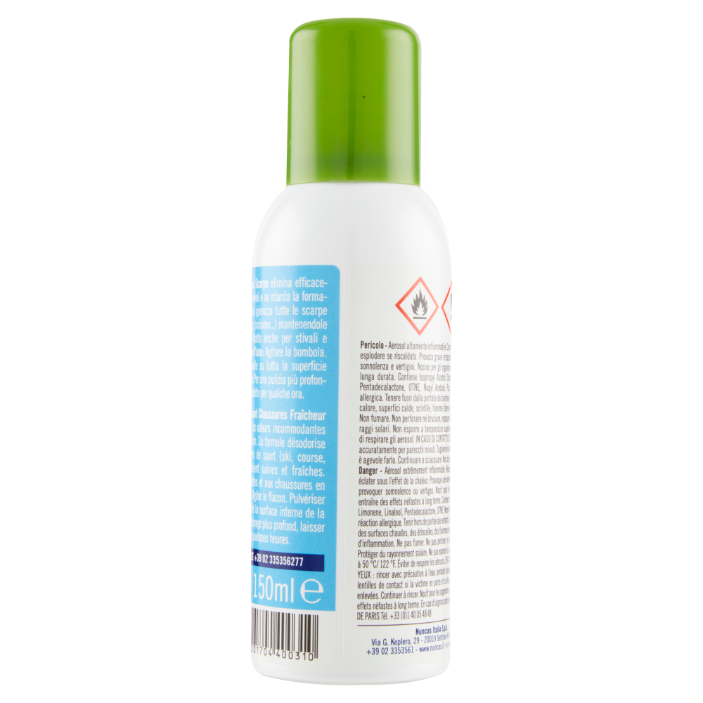 Nuncas Rinfrescante Scarpe Sportswear 150 ml, , large