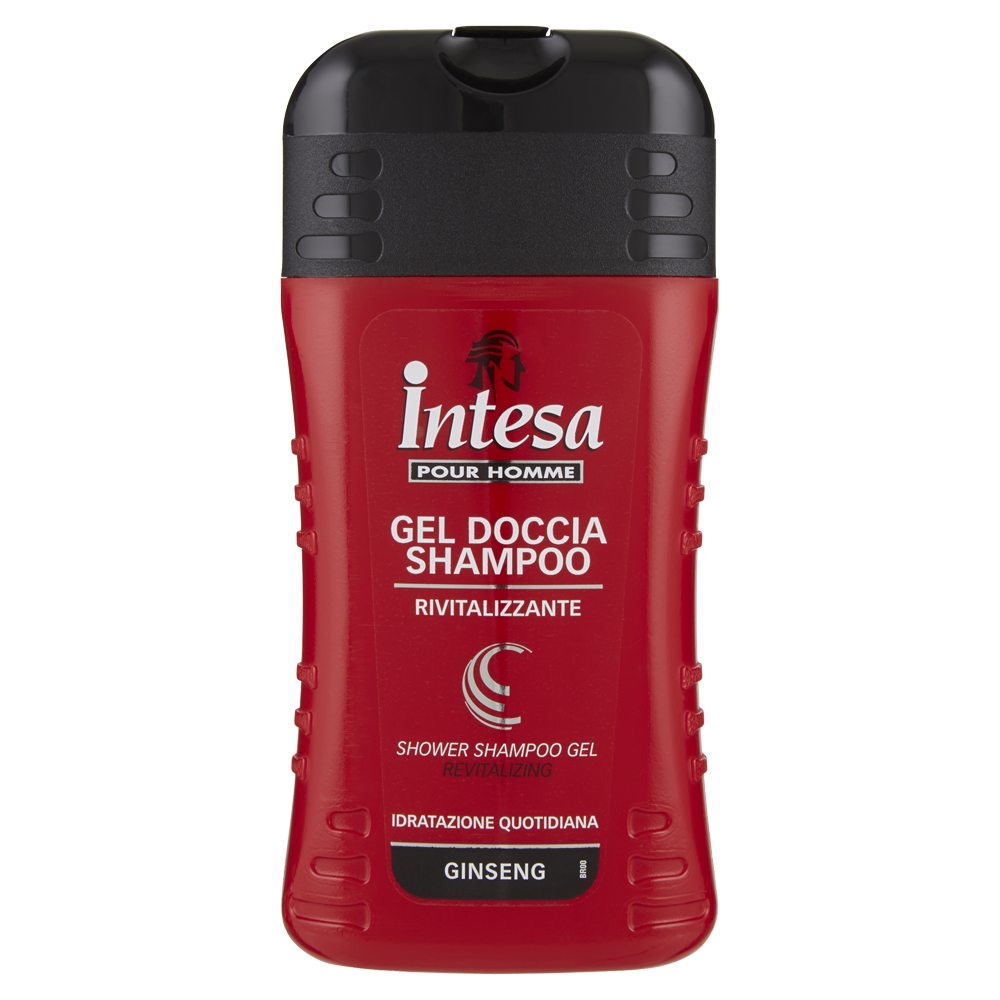 Intesa Doccia-Shampoo Rivitalizzante Ginseng 250 ml, , large