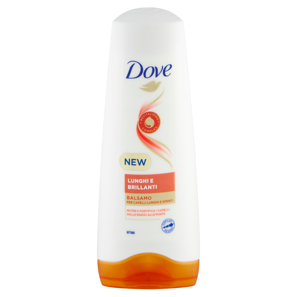 Dove Lunghi e Brillanti Balsamo per Capelli Lunghi e Spenti 180 ml, , large