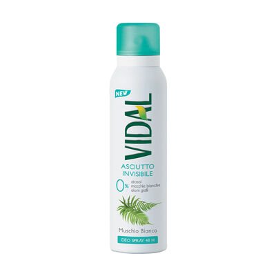 Vidal Muschio Bianco Deodorante Spray 150 ml