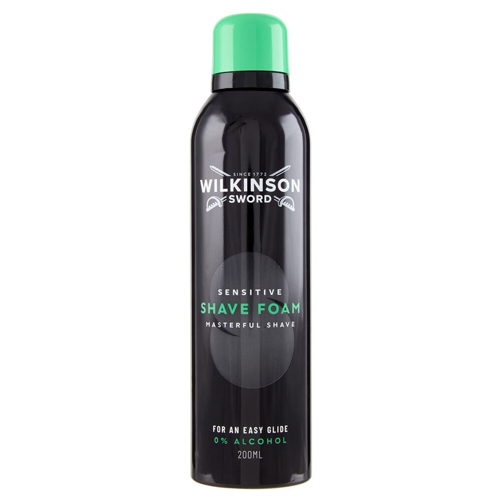Wilkinson Sword Schiuma da Barba Sensitive 200 ml - - - Immagine 1