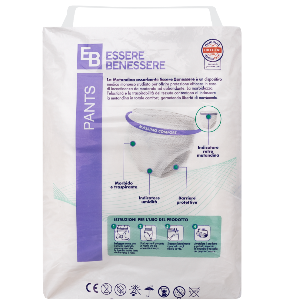 Essere Benessere Mutandina Assorbente Taglia M 9 Pezzi , , large