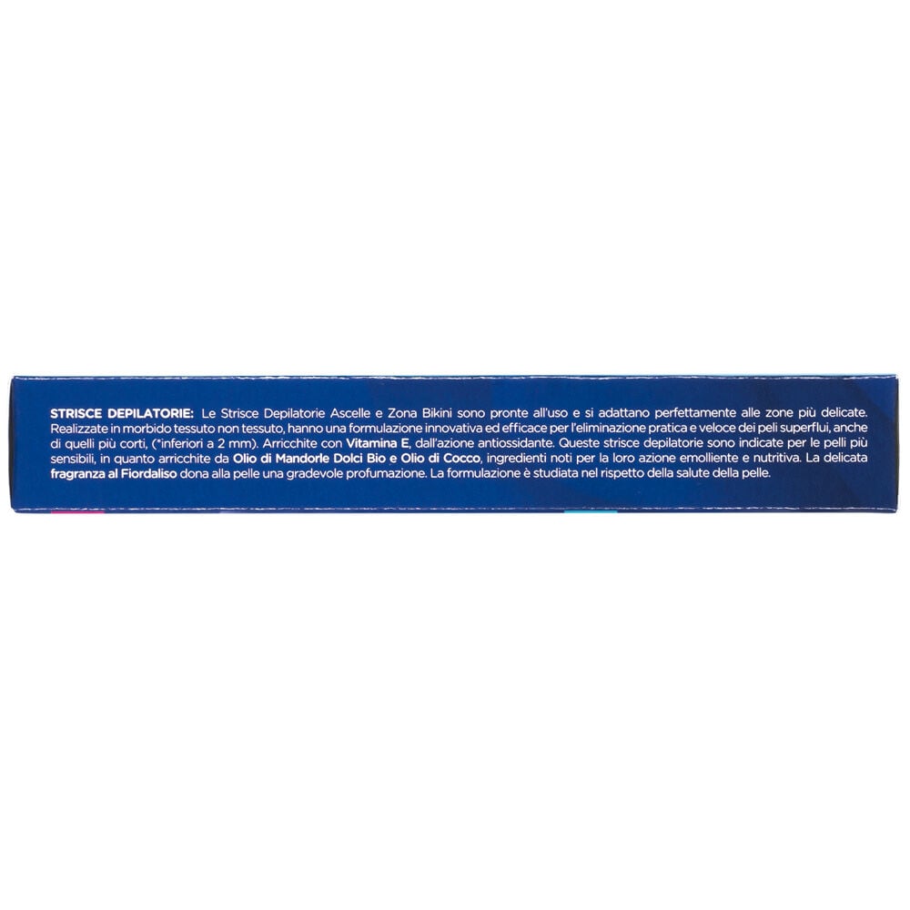 Caddy's Pelli Sensibili Strisce Depilatorie Ascelle e Bikini 16 Pezzi + 3 Salviette Post-Epilazione, , large