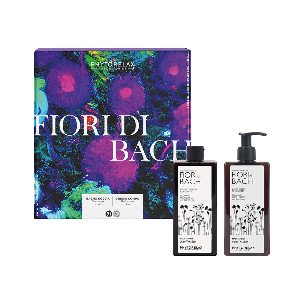 Phytorelax Cofanetto Fiori - Bagnoschiuma 250 ml + Latte Corpo 250 ml - -