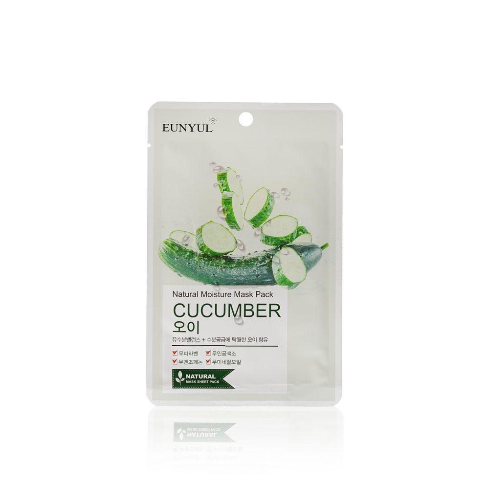 Eunyul Cucumber Daily Care Sheet Mask Maschera Viso in Tessuto 22 ml, , large