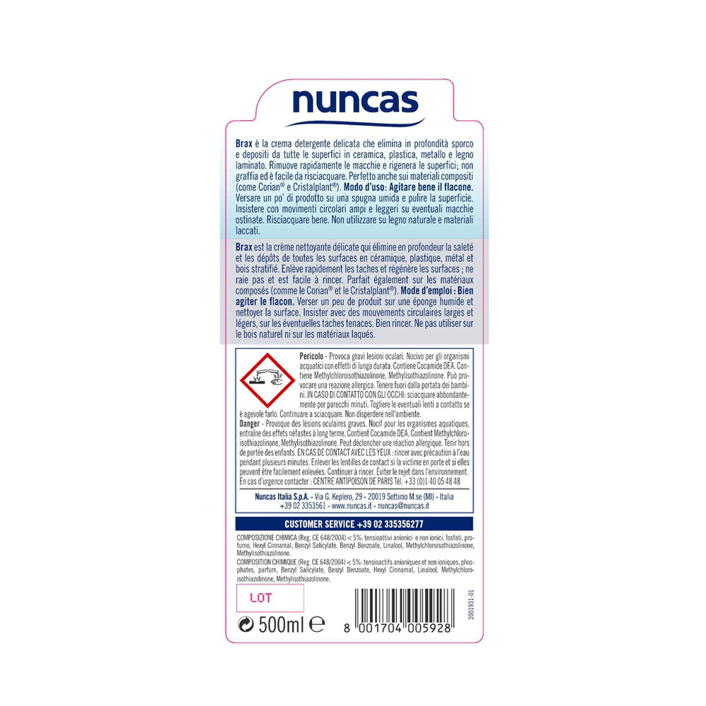 Nuncas Detergente Brax Abrasivo 500 ml, , large