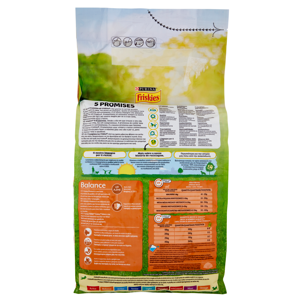 Friskies Dog Adult Vitafit Balance con Pollo e Verdure 4 kg, , large