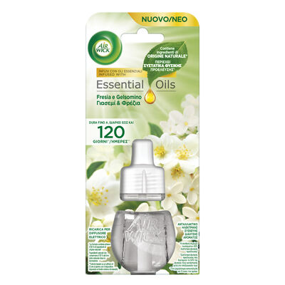 Air Wick Profumatore per Ambienti Fresia e Gelsomino Ricarica 19 ml