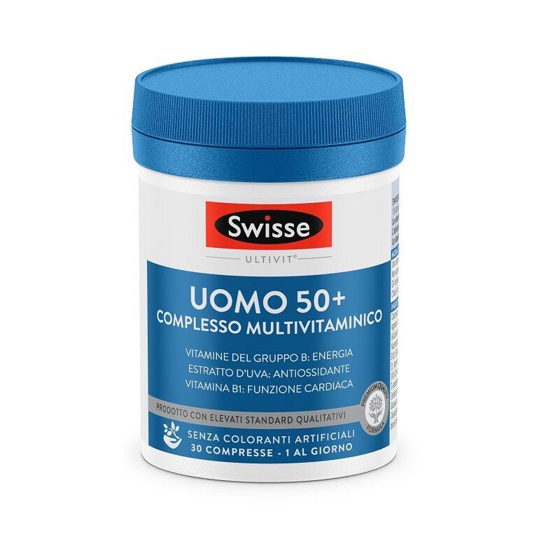 Swisse Multivitaminico 50+ Uomo 30 Compresse - -