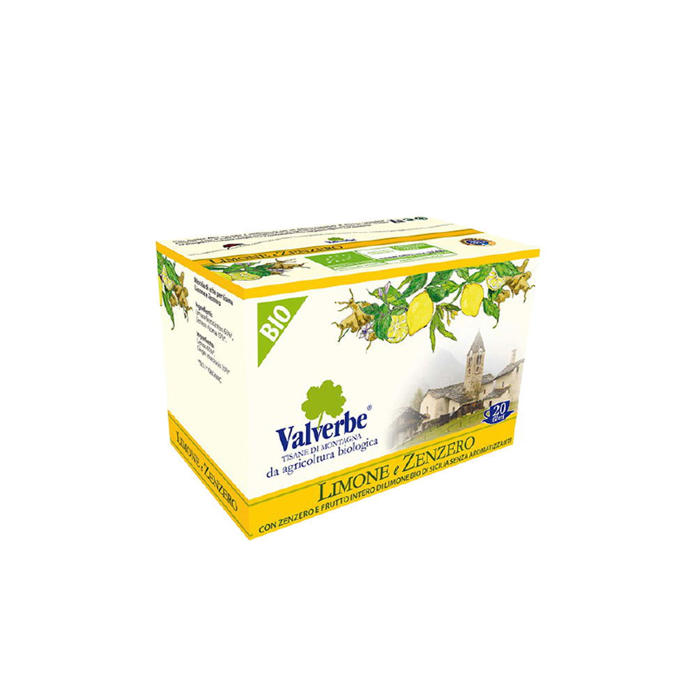 Valverbe Tisana Limone E Zenzero 20 Filtri - --image