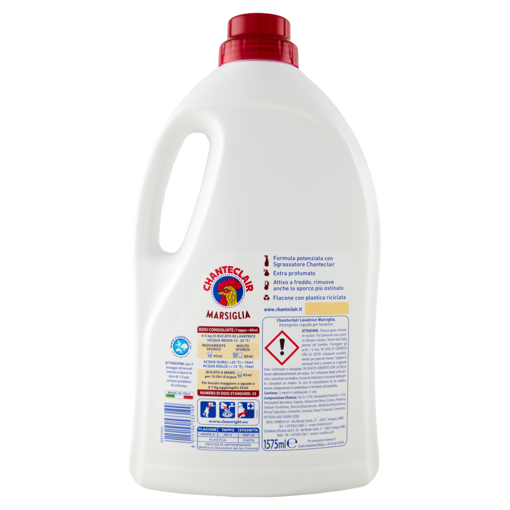 Chanteclair Lavatrice Marsiglia 35 Lavaggi, , large