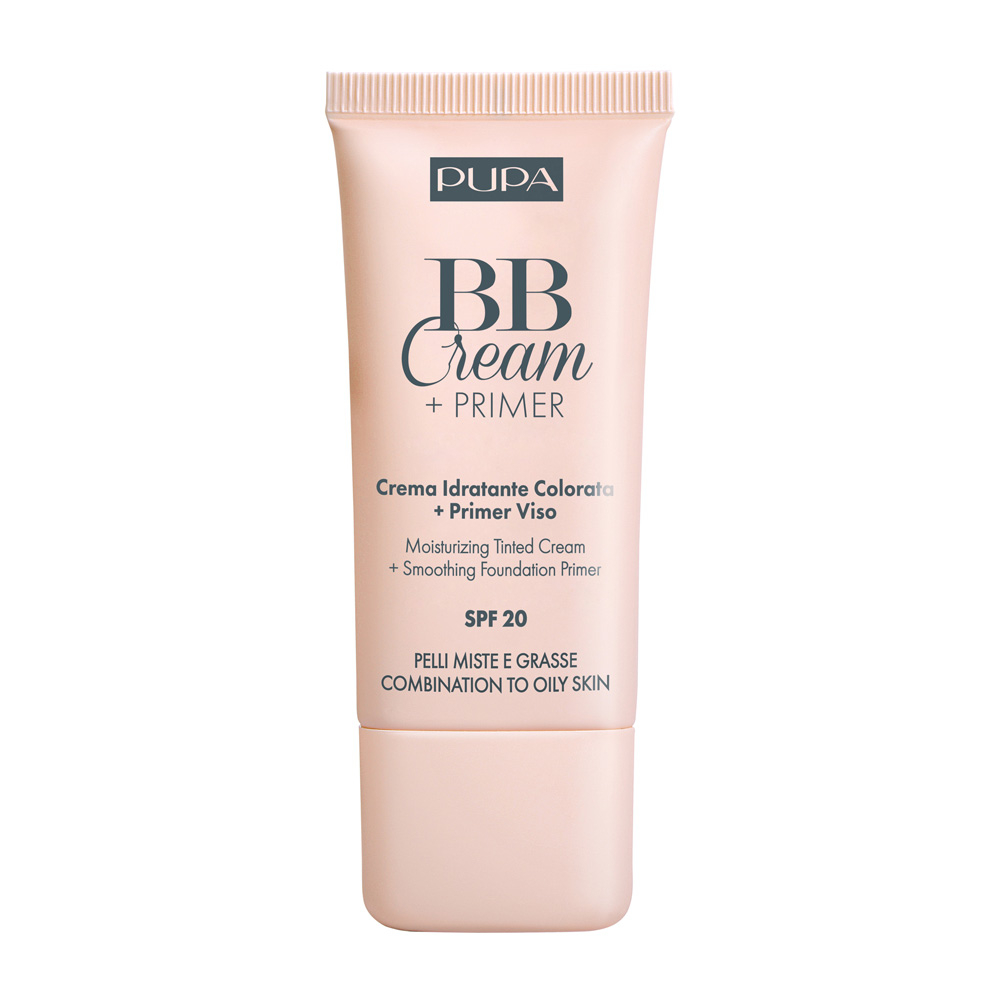 Pupa BB Cream + Primer Pelli Miste e Grasse Natural N.002 - -
