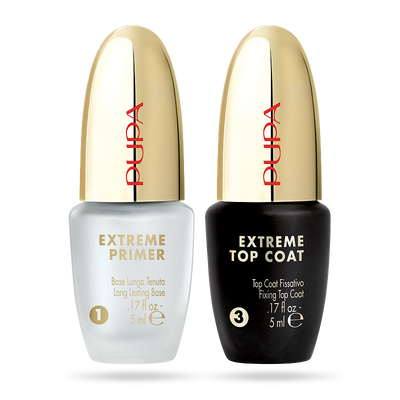 Pupa Kit Extreme Primer + Extreme Top Coat N.001