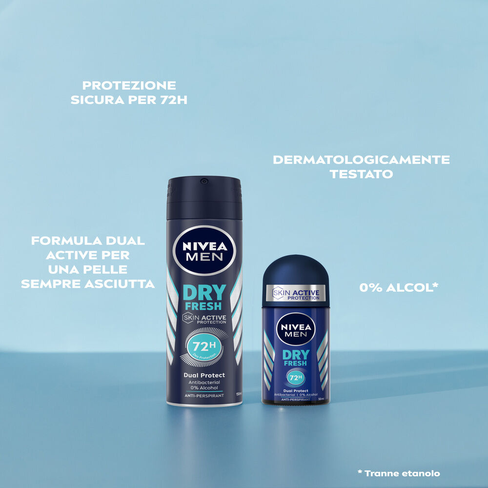 Nivea Dry Fresh Spray Deodorante 150ml, , large