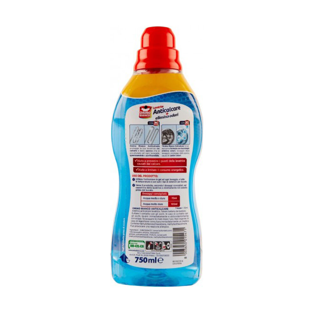 Omino Bianco Anticalcare Gel 750 ml, , large