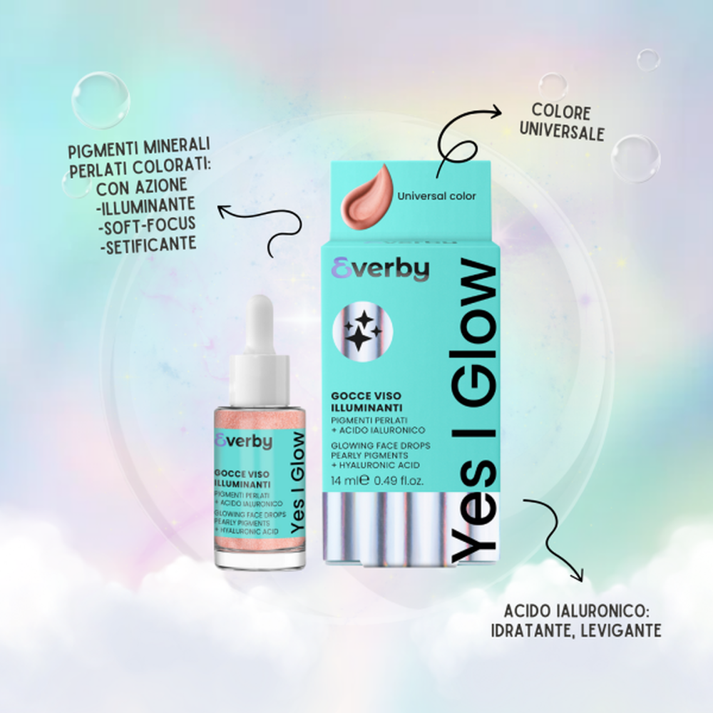 Everby Yes I Glow Gocce Illuminanti Viso , , large