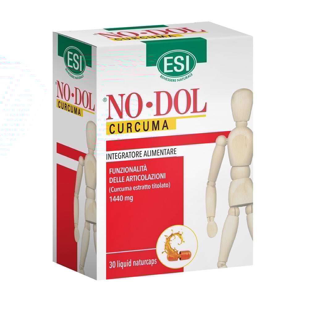 No-Dol Curcuma 30 Natural Caps, , large