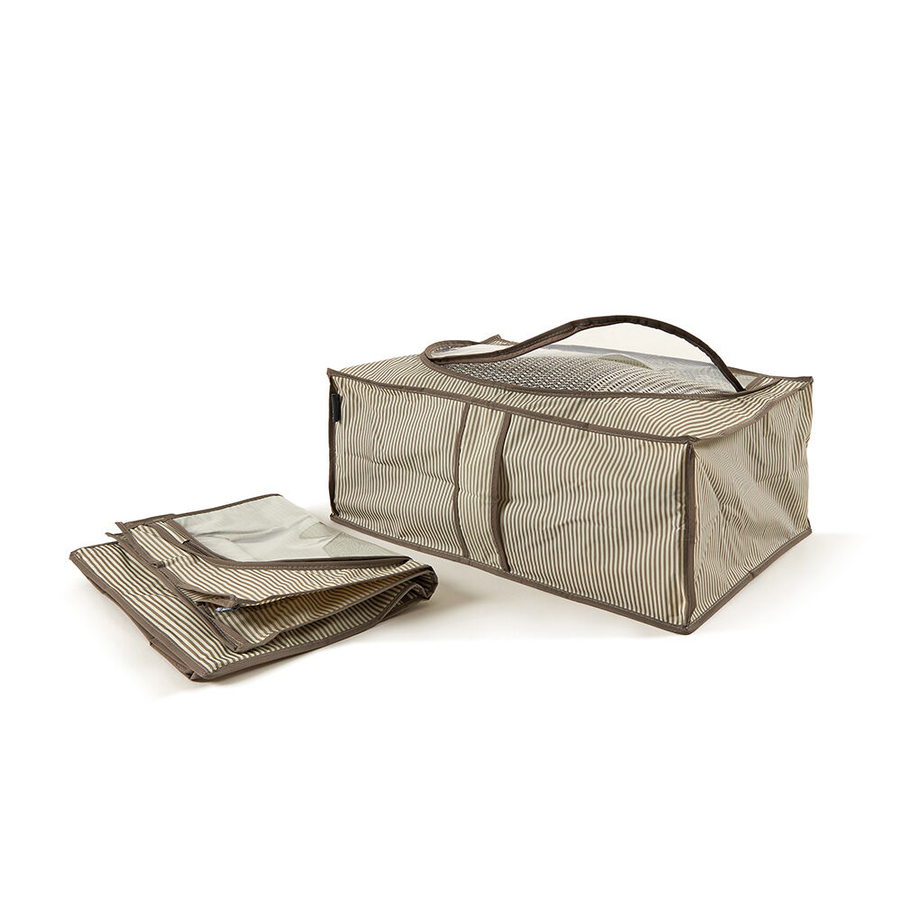 Perfetto Custodia Coperte 50x35x20 cm (2 Pz)	, , large