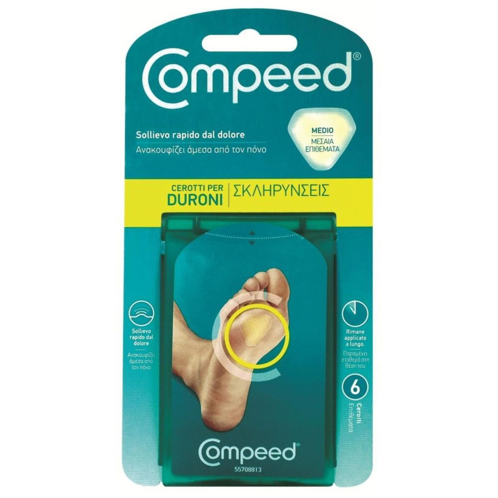 Compeed Cerotti Duroni Medium 6 Pezzi, , large