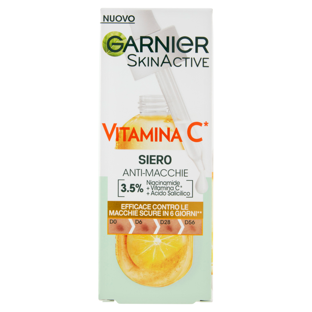 Garnier SkinActive Siero Vitamina C Anti-Macchie 30 ml, , large