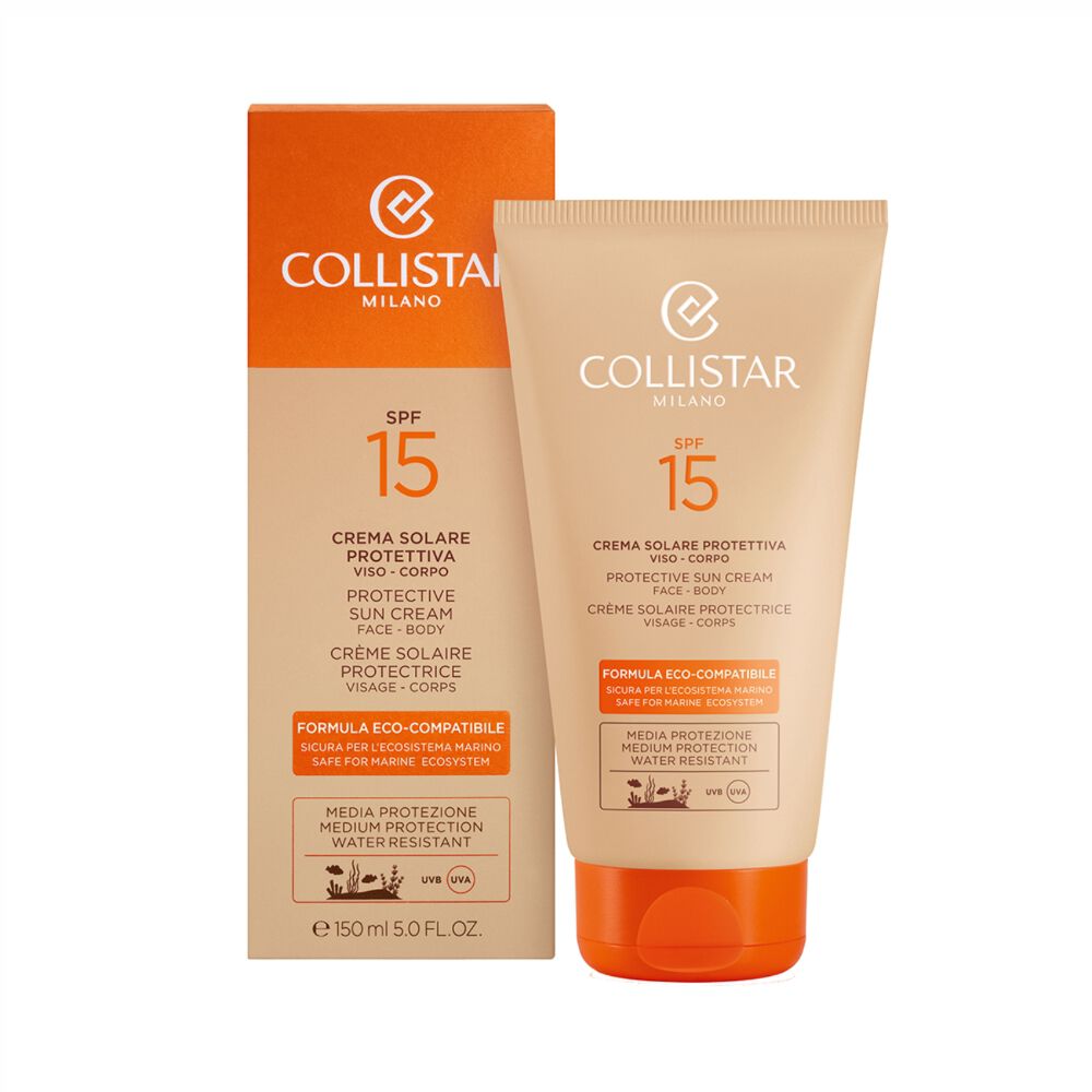 Collistar Crema Solare Protettiva SPF15 150ml, , large