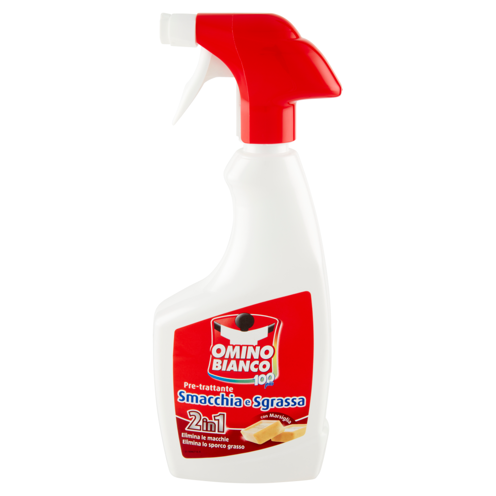Omino Bianco Smacchia e Sgrassa 500ml - -