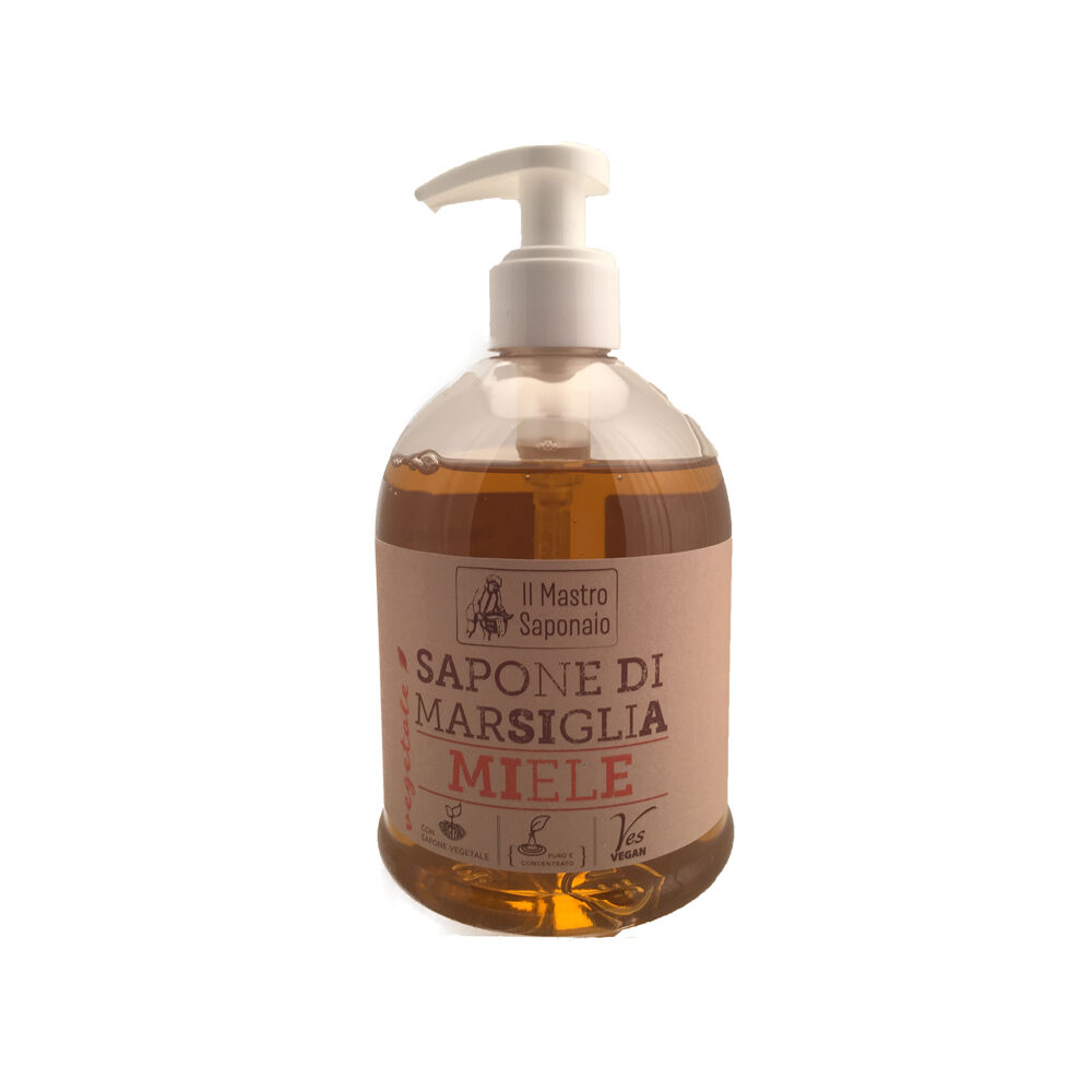 Il Mastro Saponaio Miele Sapone Liquido 500 ml, , large