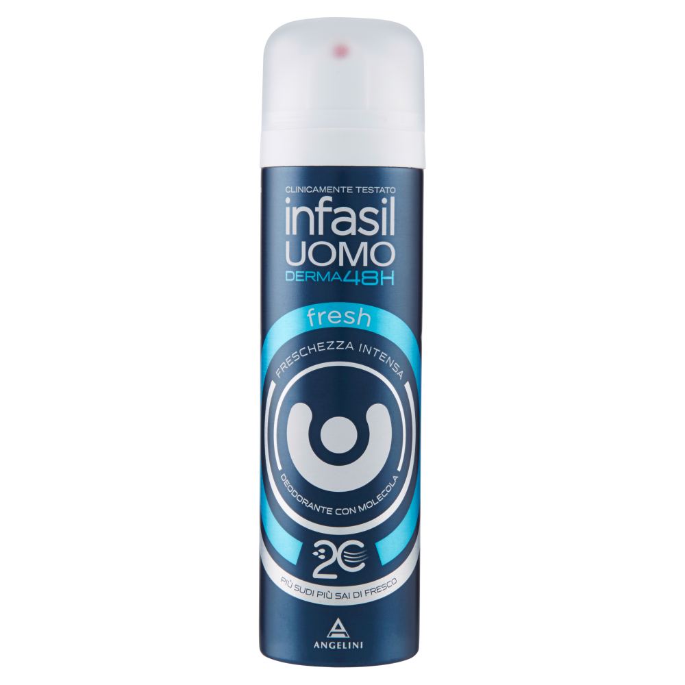 Infasil Uomo Derma48H Deodorante Spray Fresh 150 ml, , large