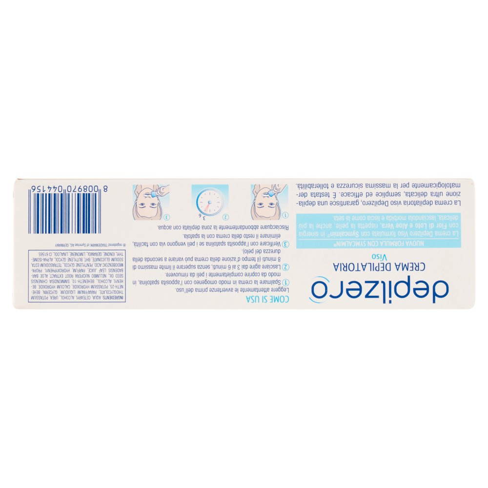 Depilzero Crema Depilatoria Viso 50 ml, , large