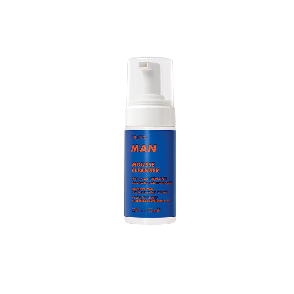 Pupa Man Mousse Cleanser Schiuma Detergente 100ml, , large