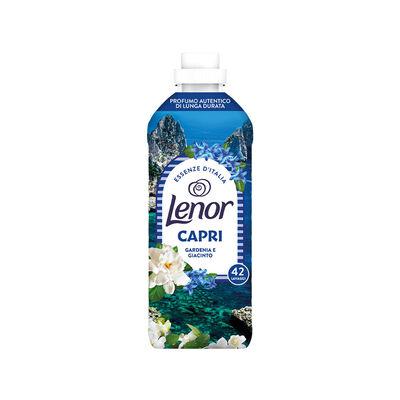 Lenor Ammorbidente Concentrato Essenze d'Italia Capri Gardenia e Giacinto 42 Lavaggi 882 ml