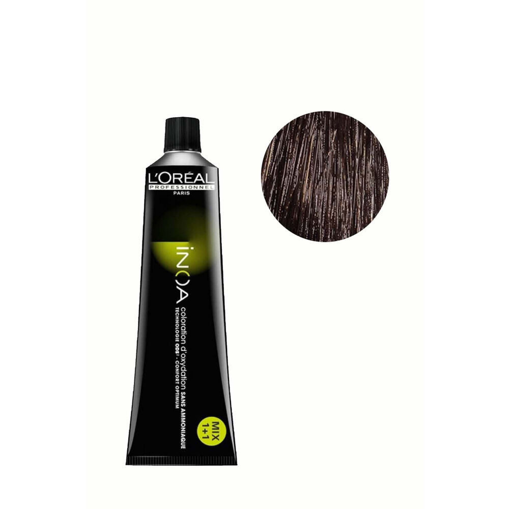 L'Oréal Inoa Colorazione Permanente Castano N.4 - -