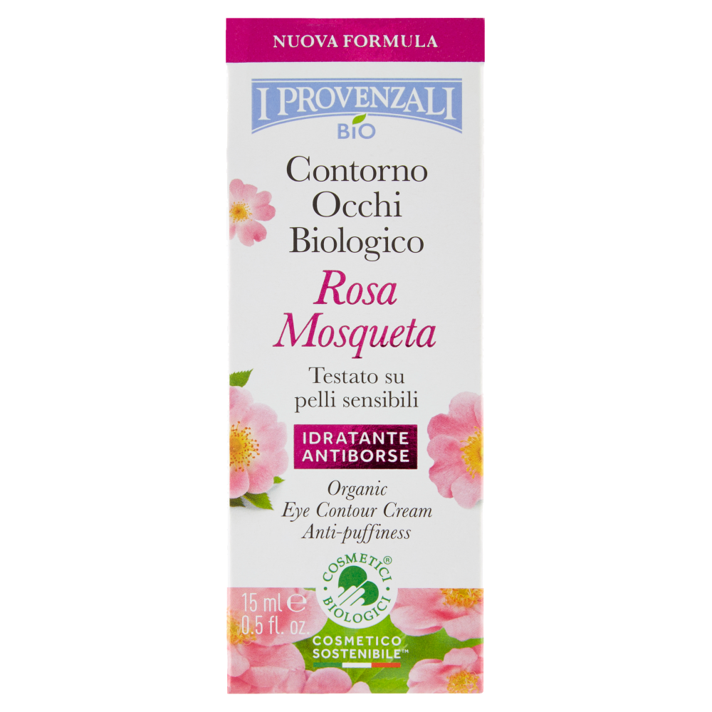 I Provenzali Mosqueta Contorno Occhi Idratante 15ml,  I Provenzali Mosqueta Contorno Occhi Idratante 15ml, , large