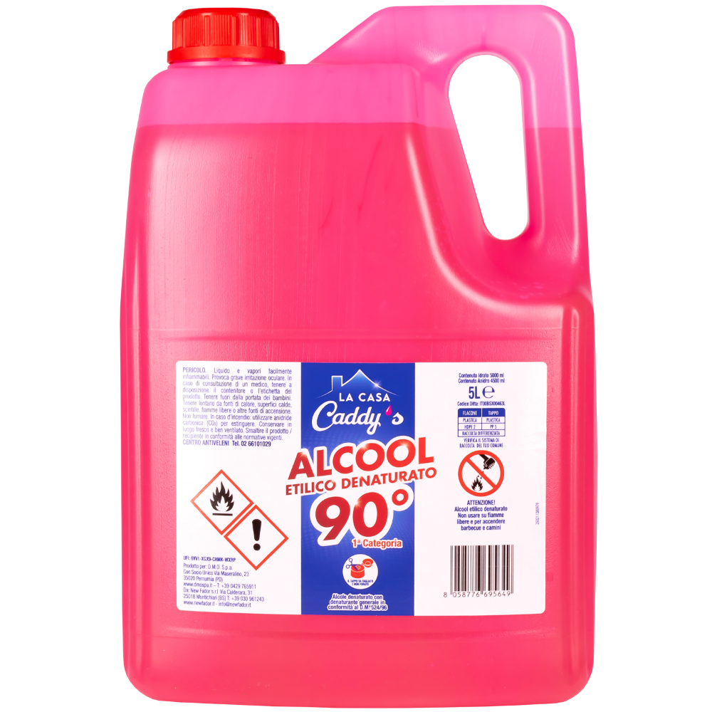 Caddy's Alcool Etilico Denaturato 5000ml, , large