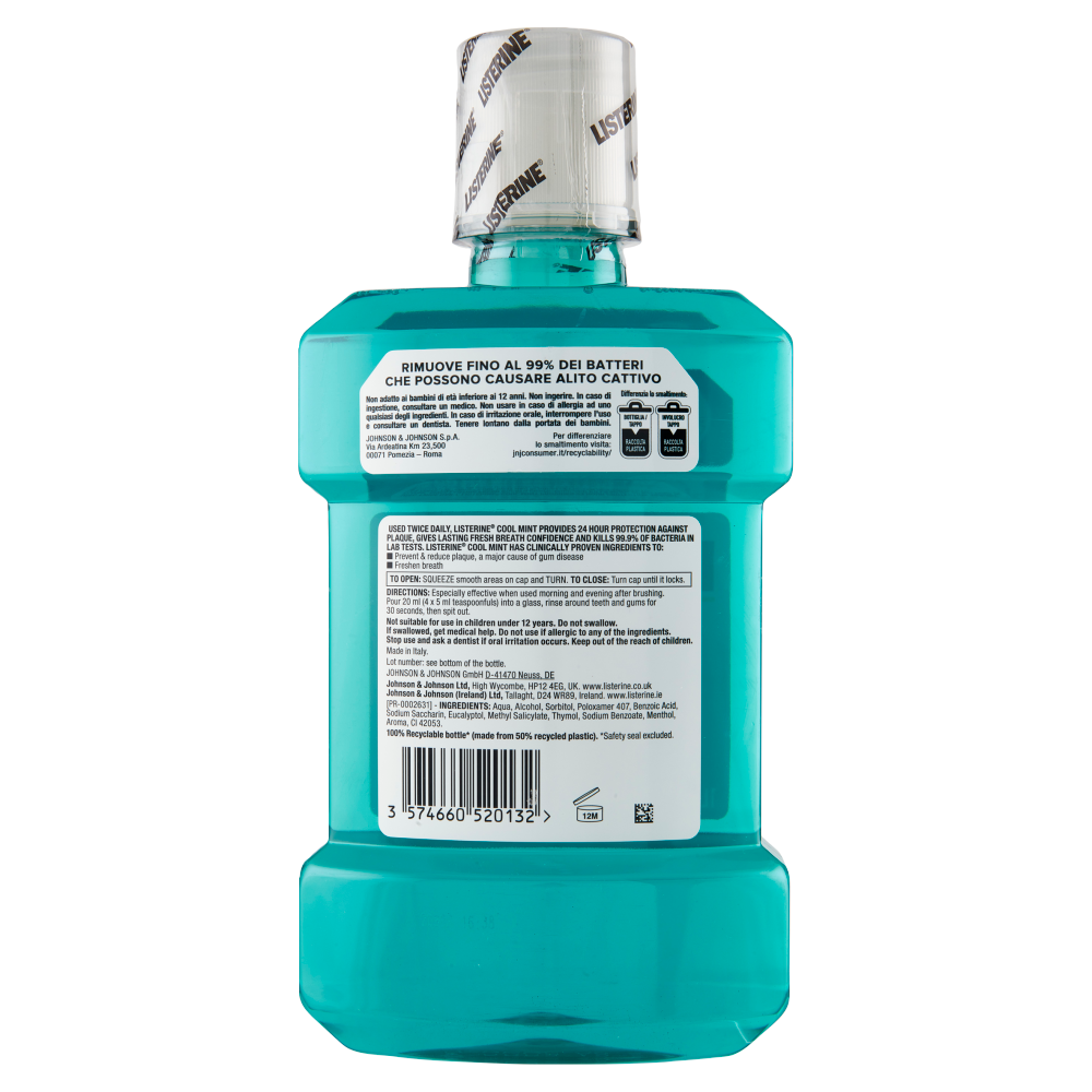 Listerine Cool Mint Collutorio 1000 ml	, , large