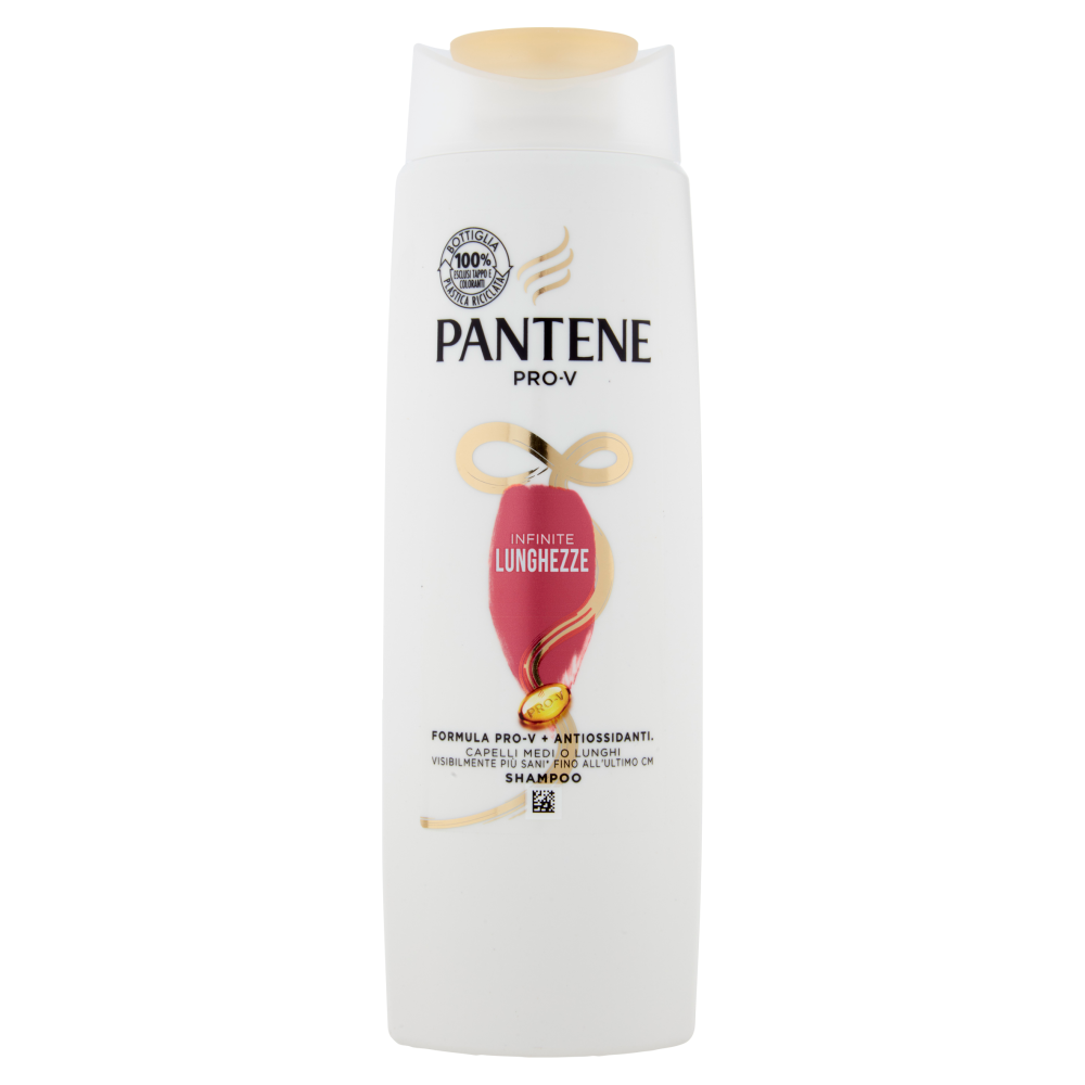 Pantene Pro-V Infinite Lunghezze Shampoo Capelli Medi o Lunghi 225 ml - -