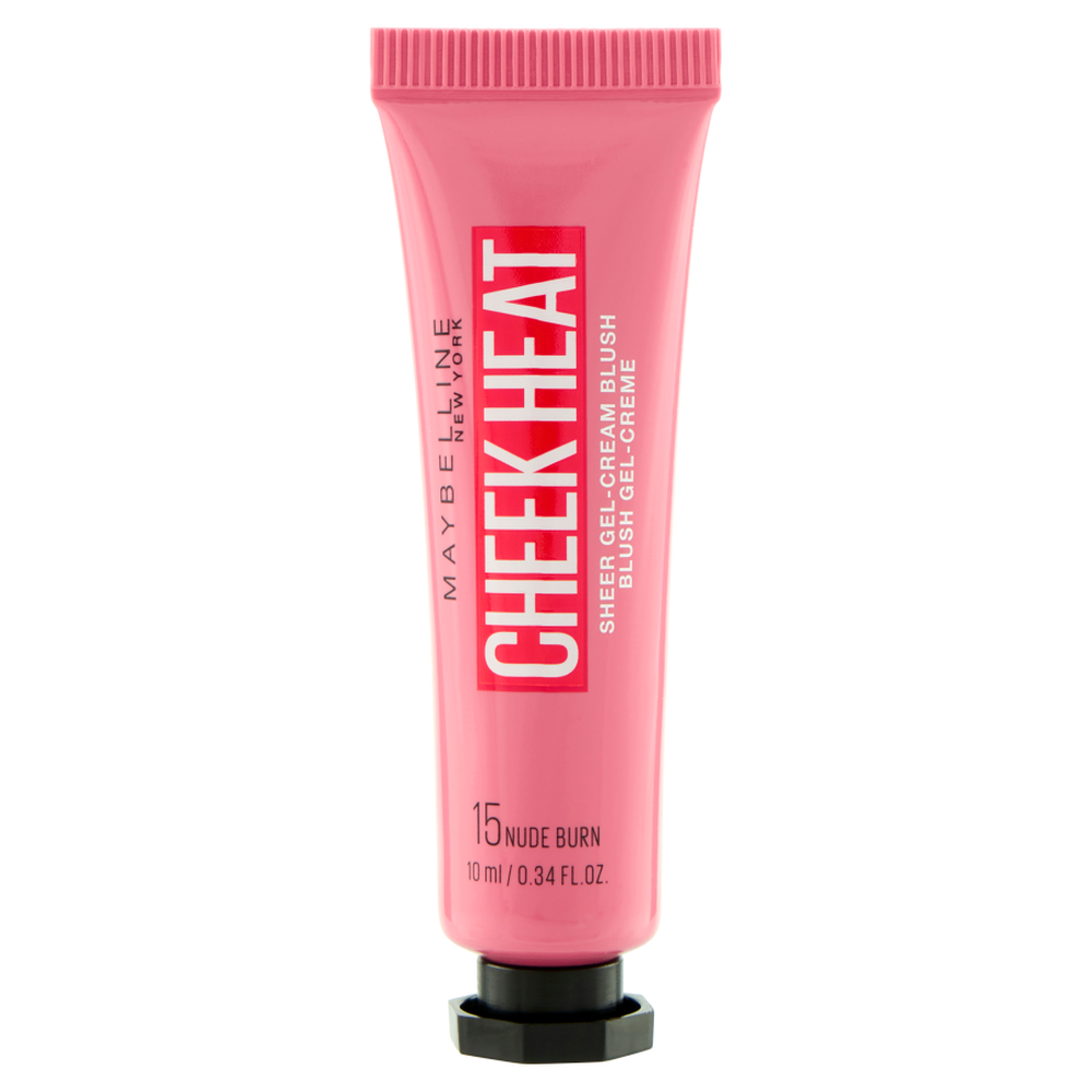 Maybelline Blush in crema Cheek Heat, 15 Nude Burn N.15, , large