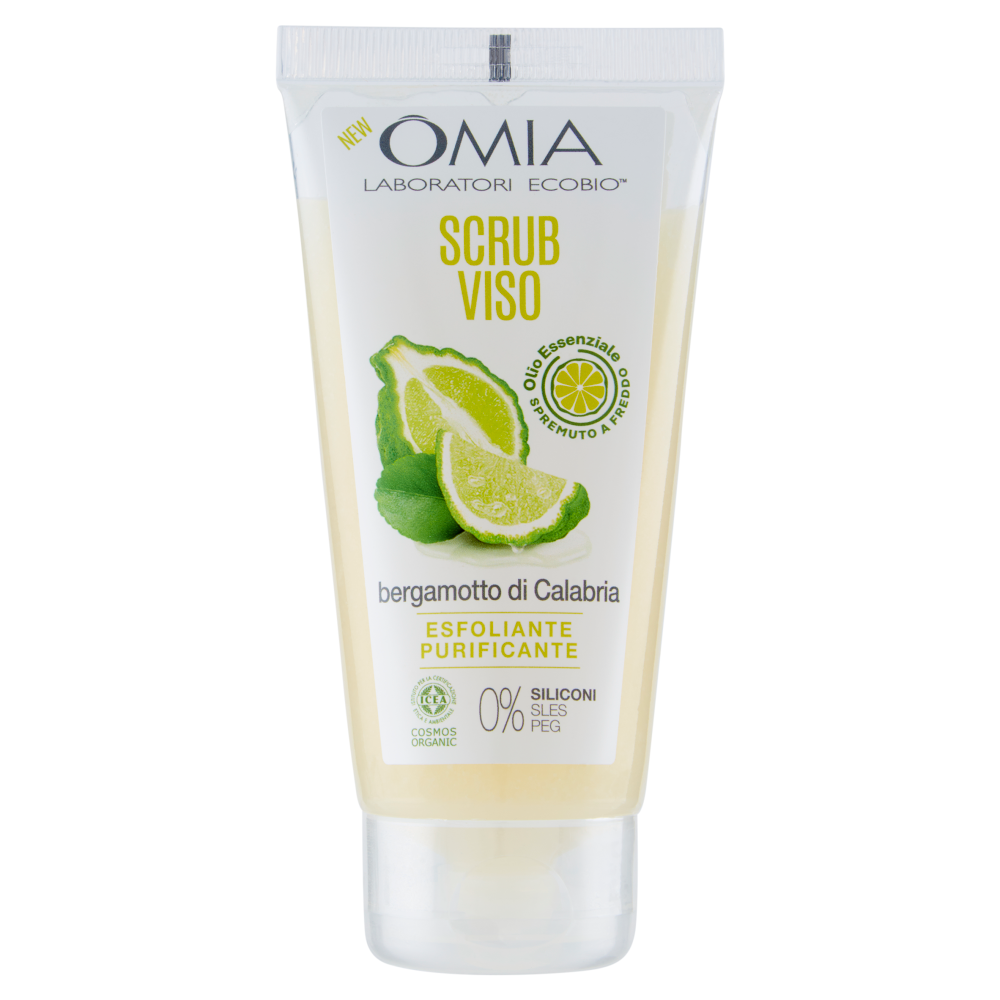 Omia Laboratori Ecobio Scrub Viso Bergamotto Di Calabria 75ml, , large