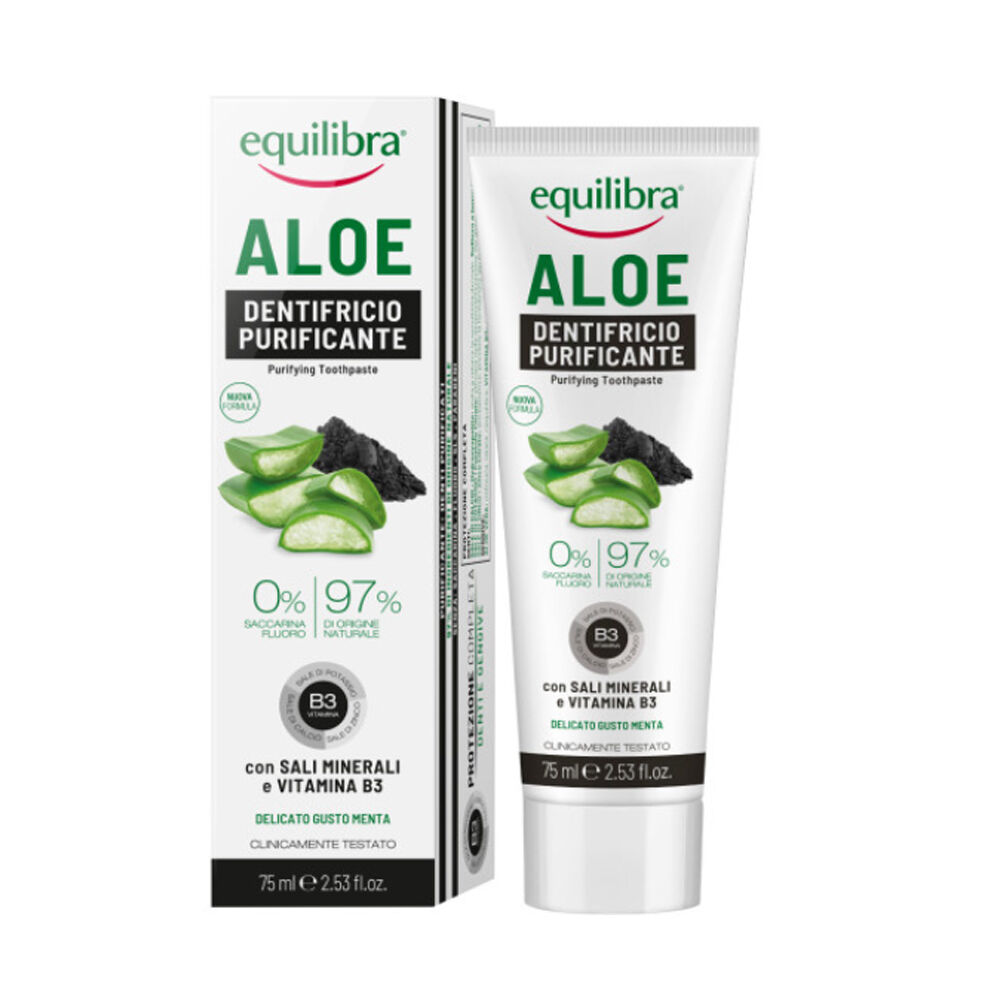 Equilibra Carbone Attivo Dentifricio Gel 75 ml, , large