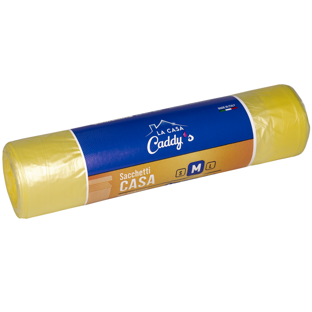 Caddy's Sacchetti M Giallo 55x65 15 Pezzi, , large