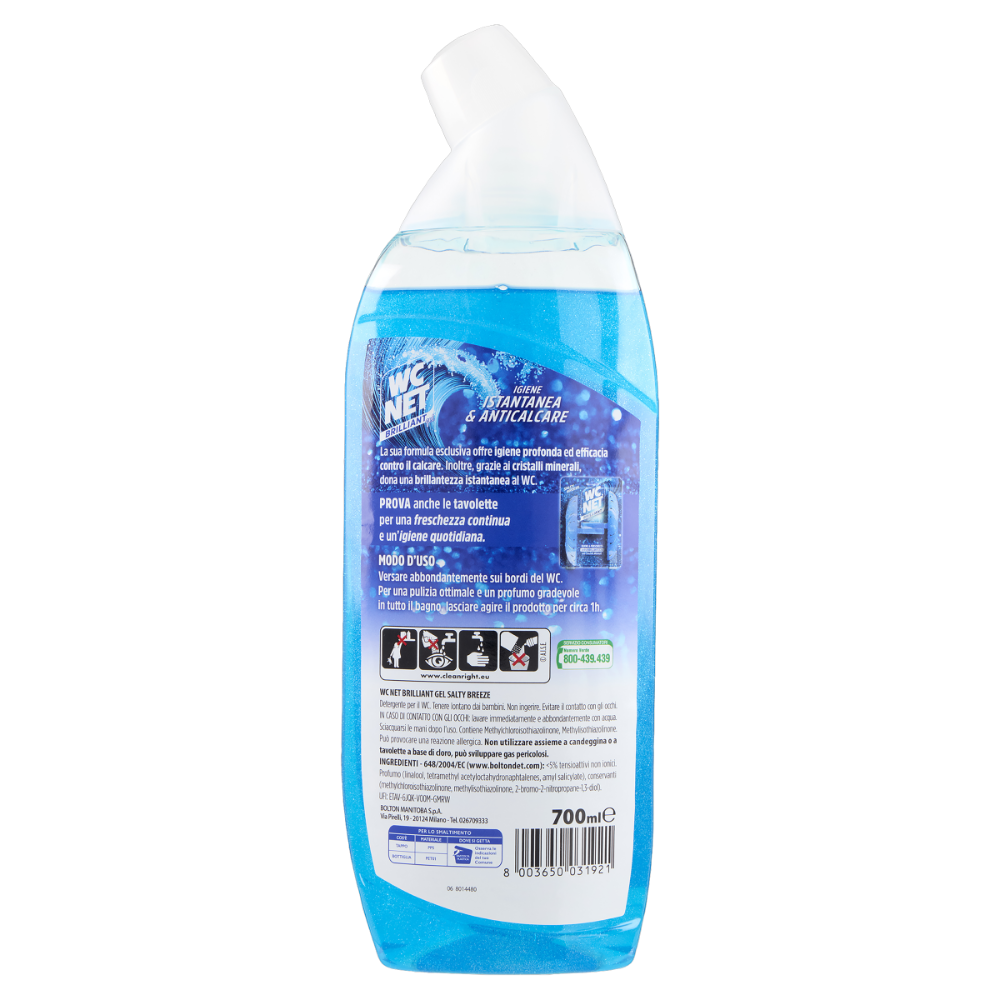 WC Net Brilliant gel Salty Breeze 700 ml, , large